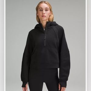 Scuba Oversized Half-Zip Hoodie